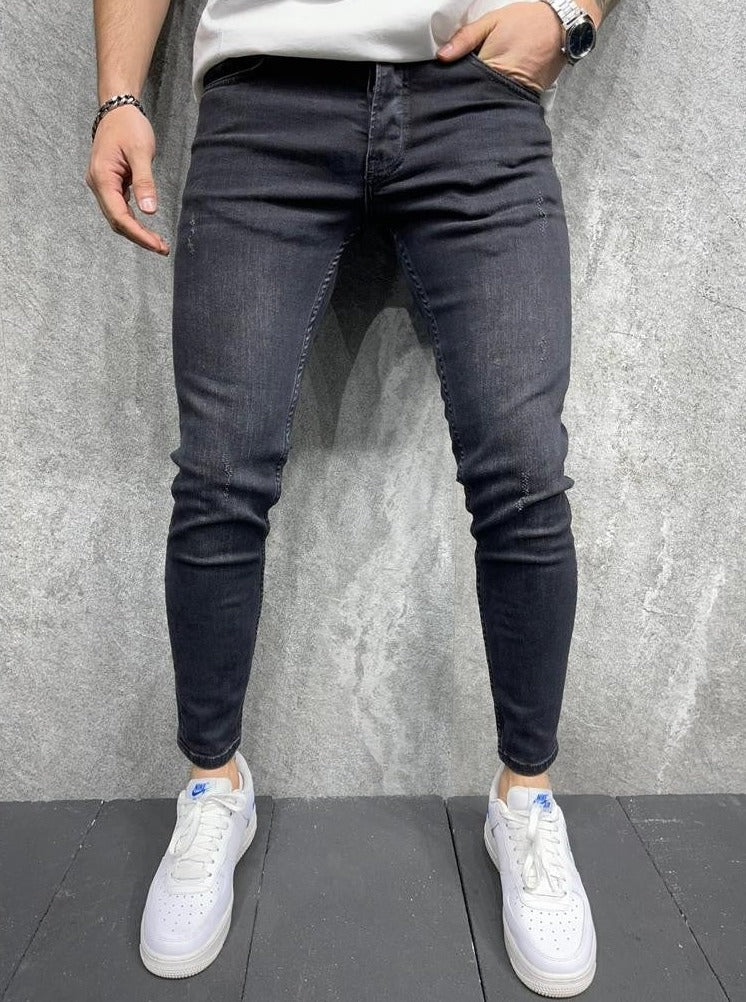 2y premium Jeans noir skinny fashion classique homme ilannfive