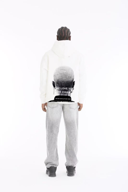Sweat à capuche avec illustration