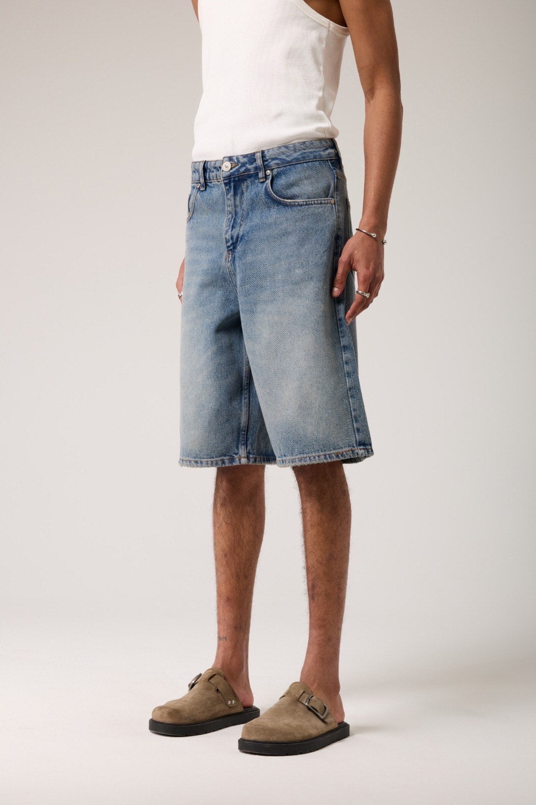 Short en jean BROWN