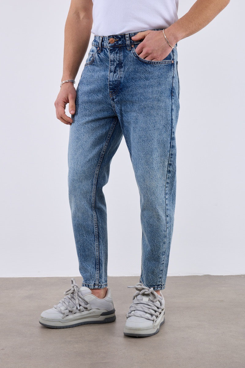 Jean Homme Slim Tapered Bleu vintage