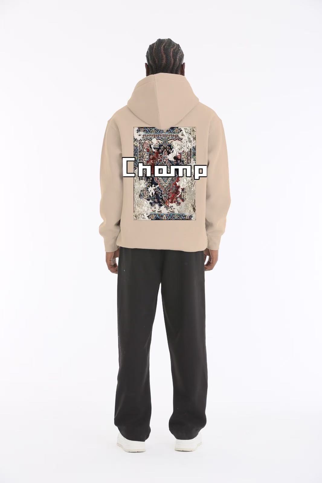 Sweat à capuche imprimé graphique