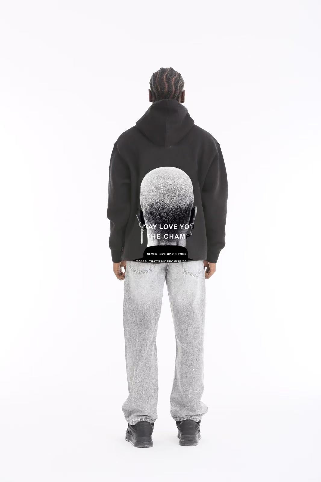 Sweat à capuche avec illustration
