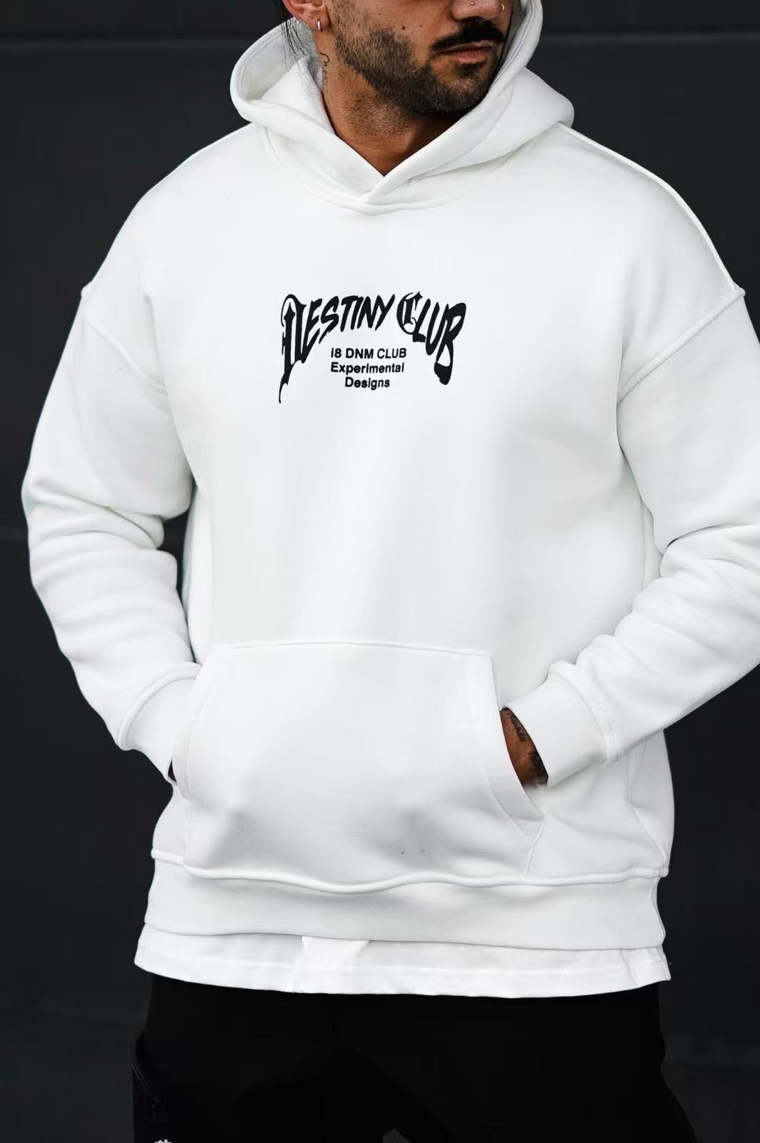 Sweat à capuche imprimé DESTINY CLUB