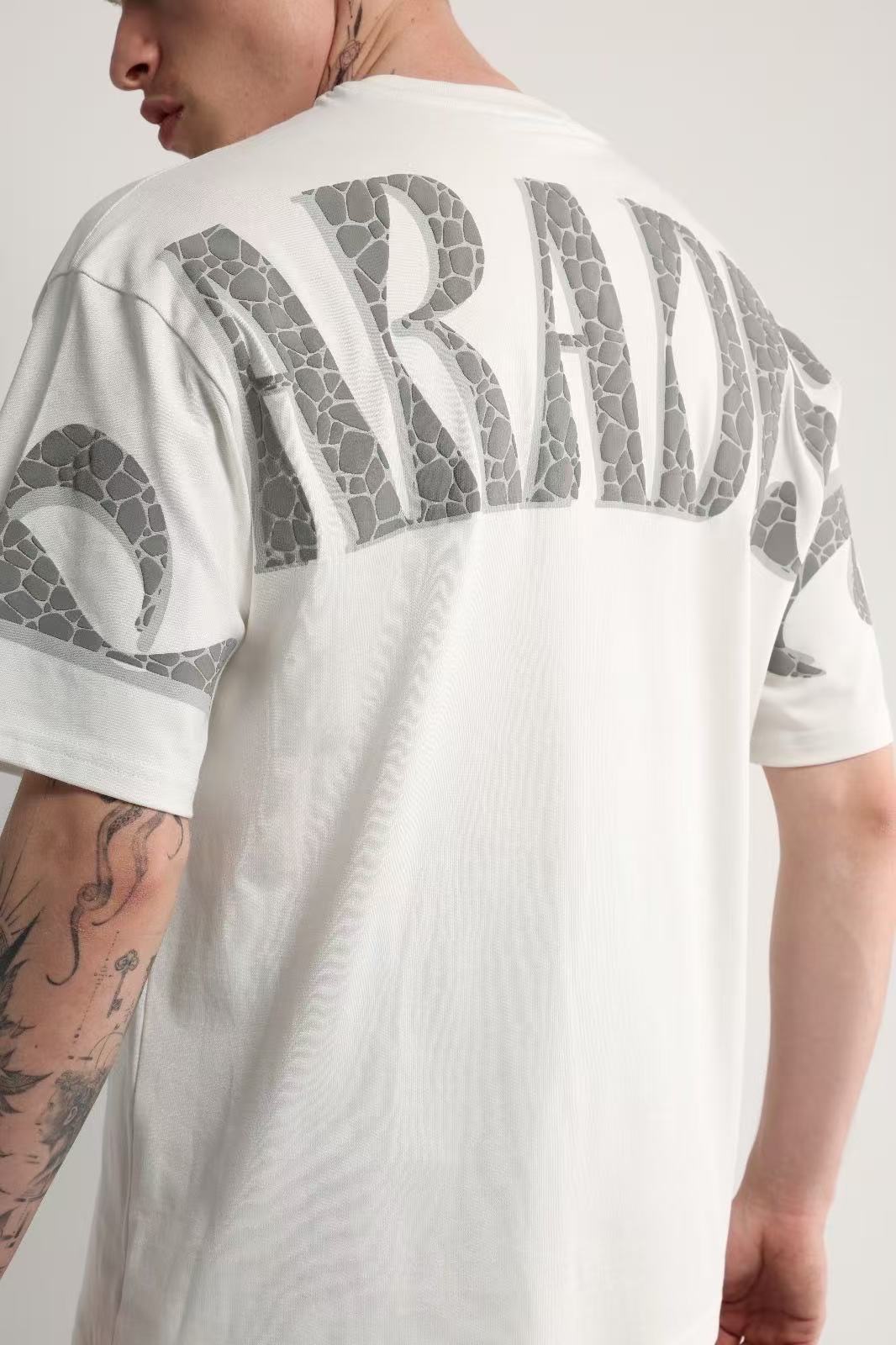 T-shirt  Oversize Homme – Imprimé "PARADISE" – Style Urbain