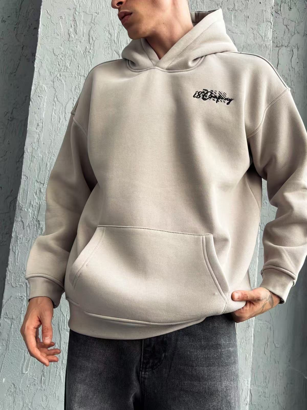 sweat à capuche imprimé
