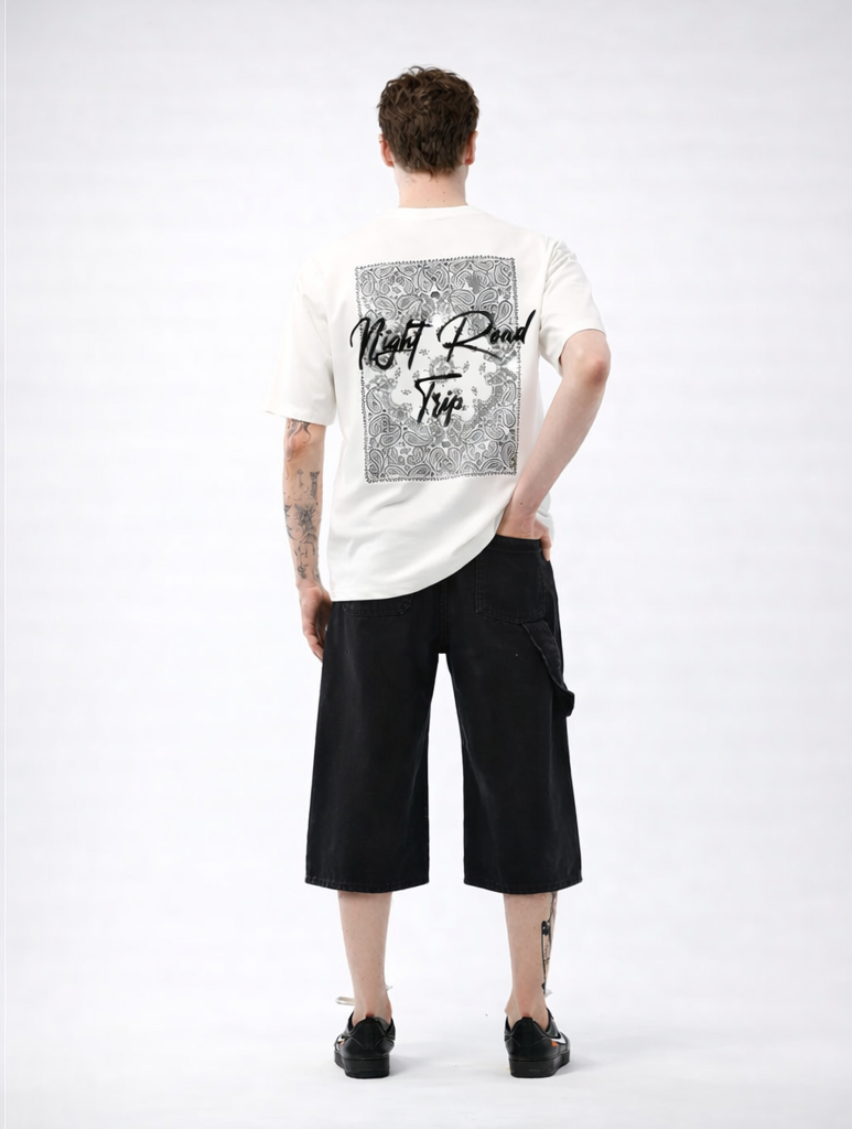 BERMUDAS JEANS NOIR