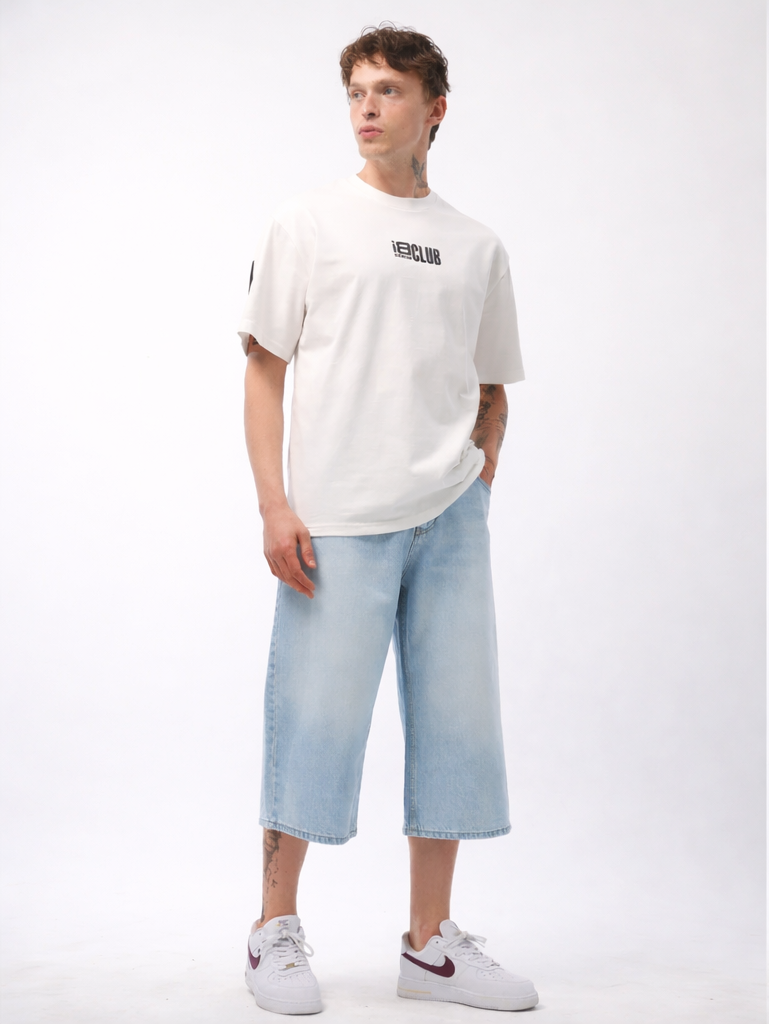 BERMUDAS JEANS BLEU