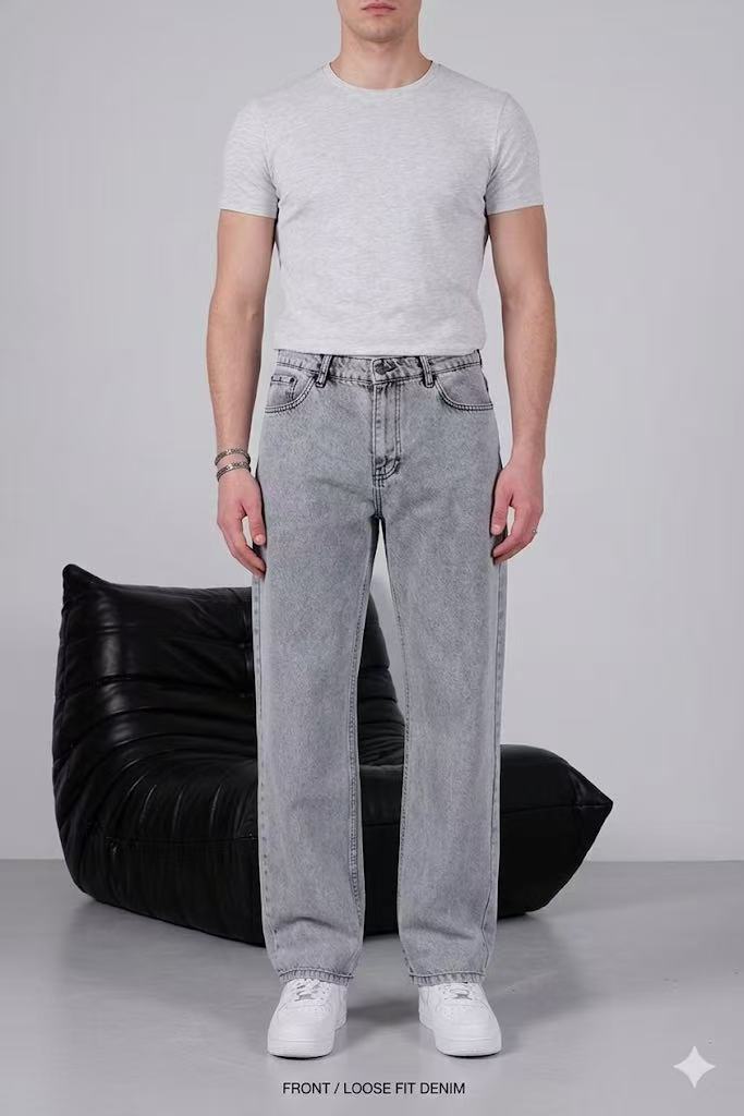 Jean homme gris