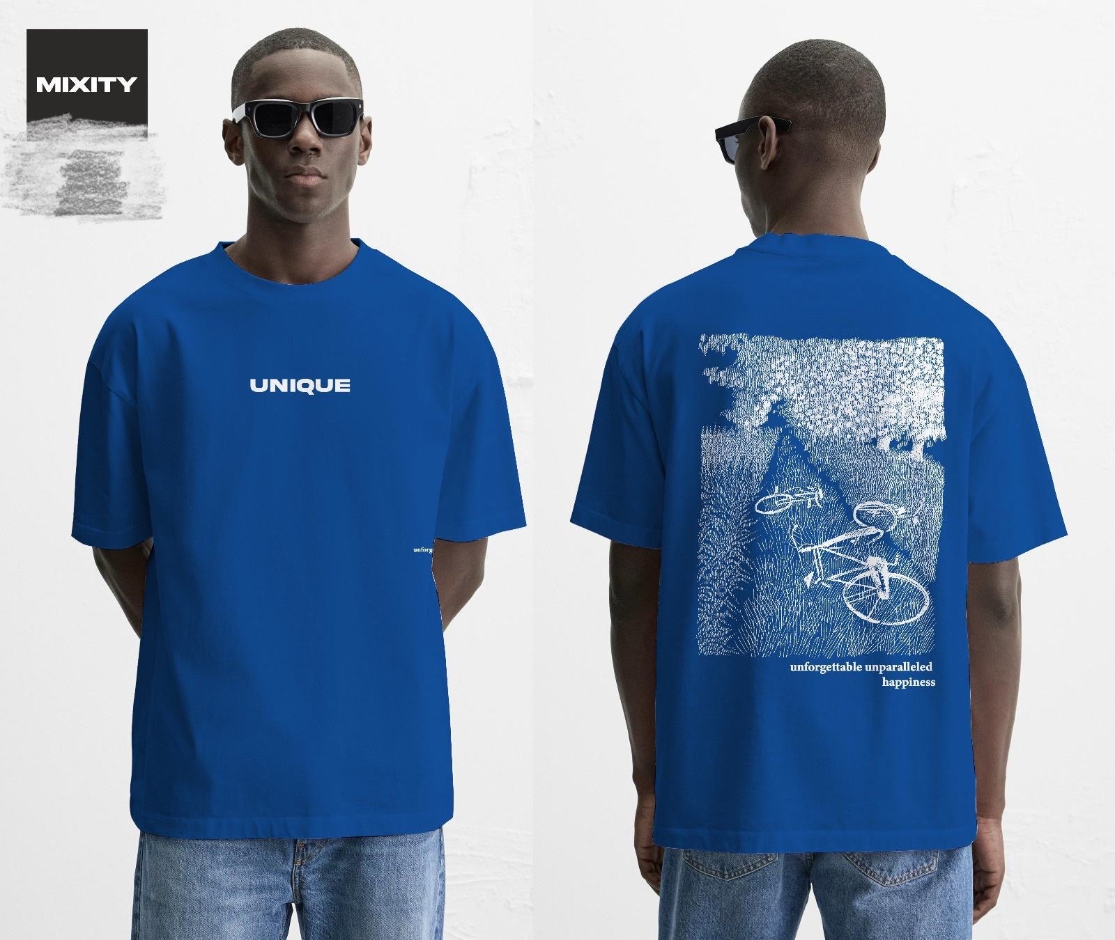 T-shirt oversize graphique