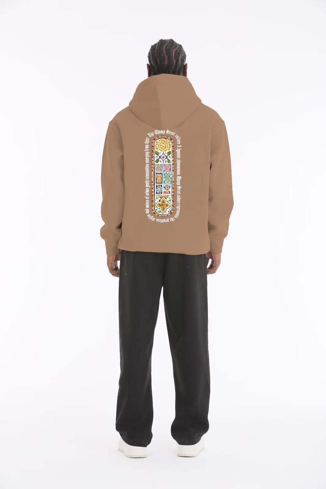 Sweat à capuche avec imprimé