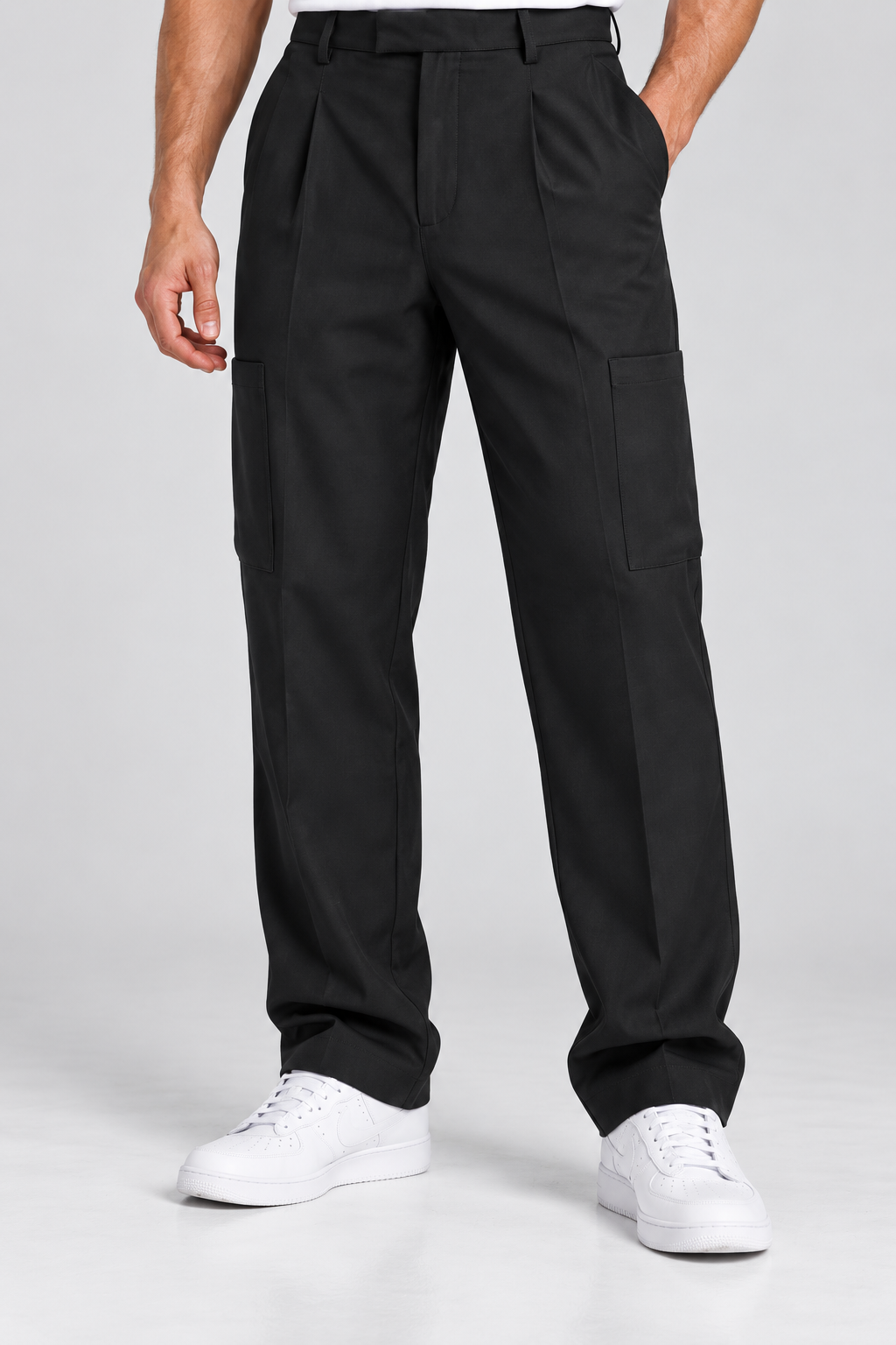 Pantalon Cargo Homme Noir