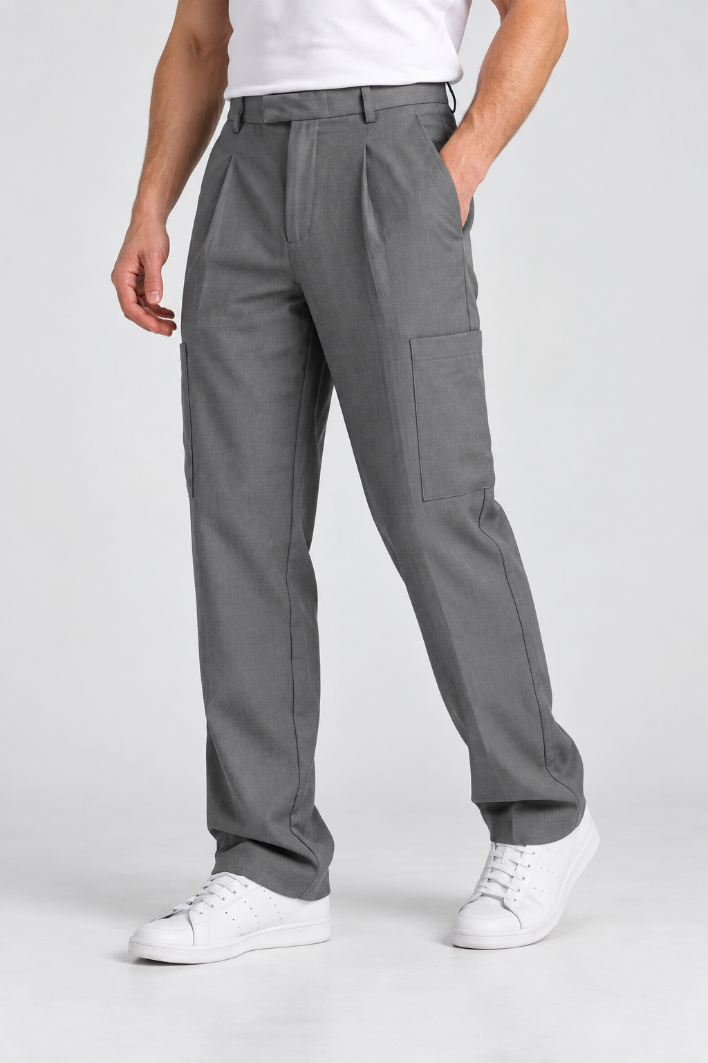 Pantalon Cargo Homme gris
