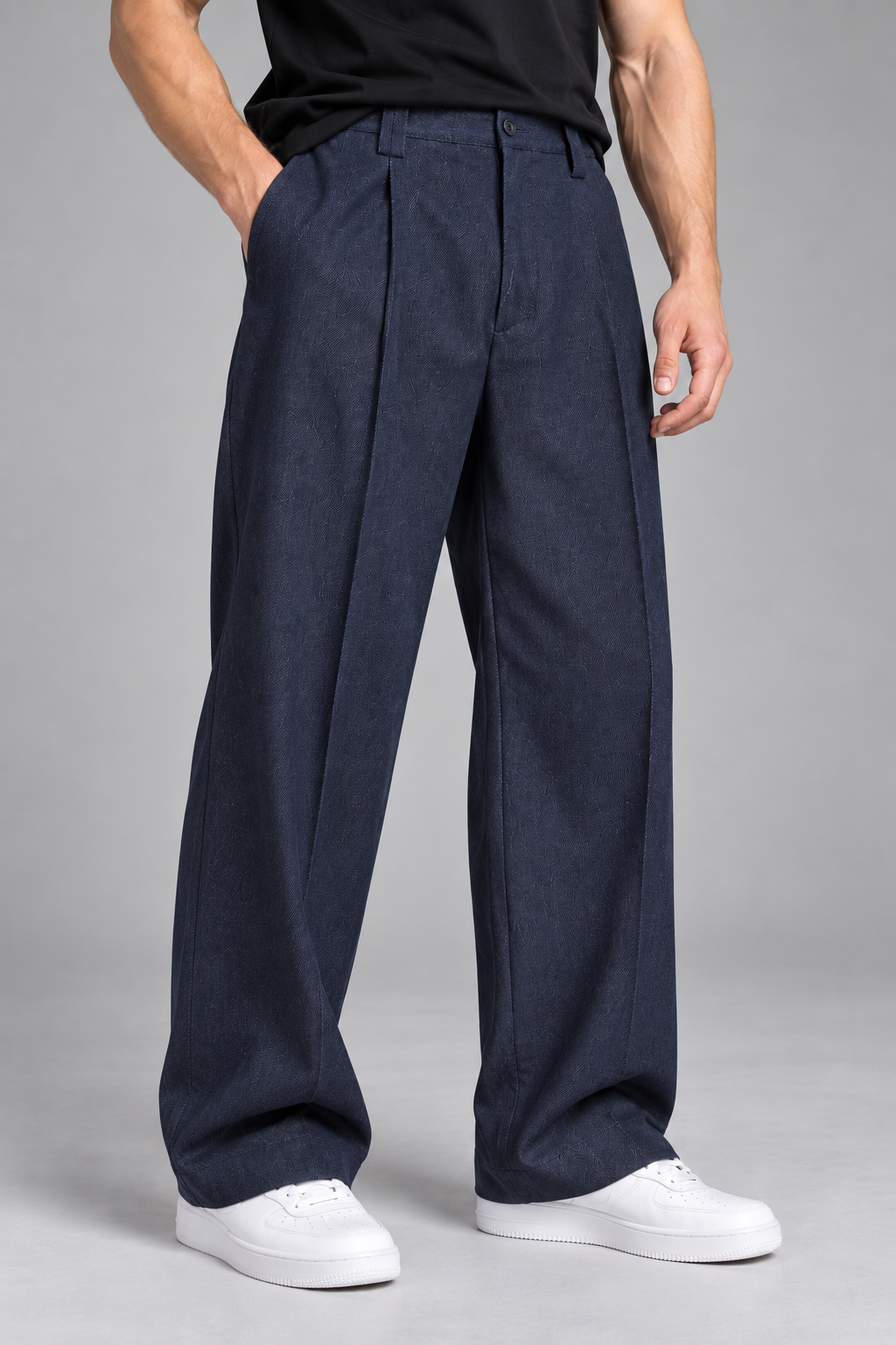 Pantalon Homme bleu