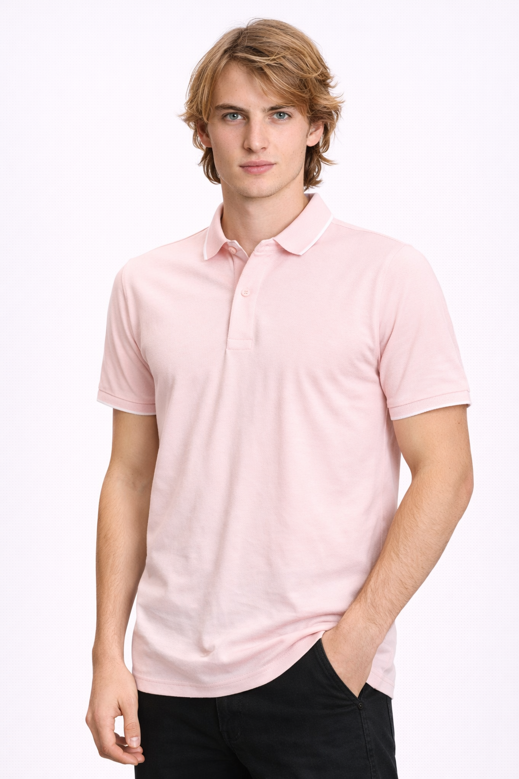 Polo Homme Rose