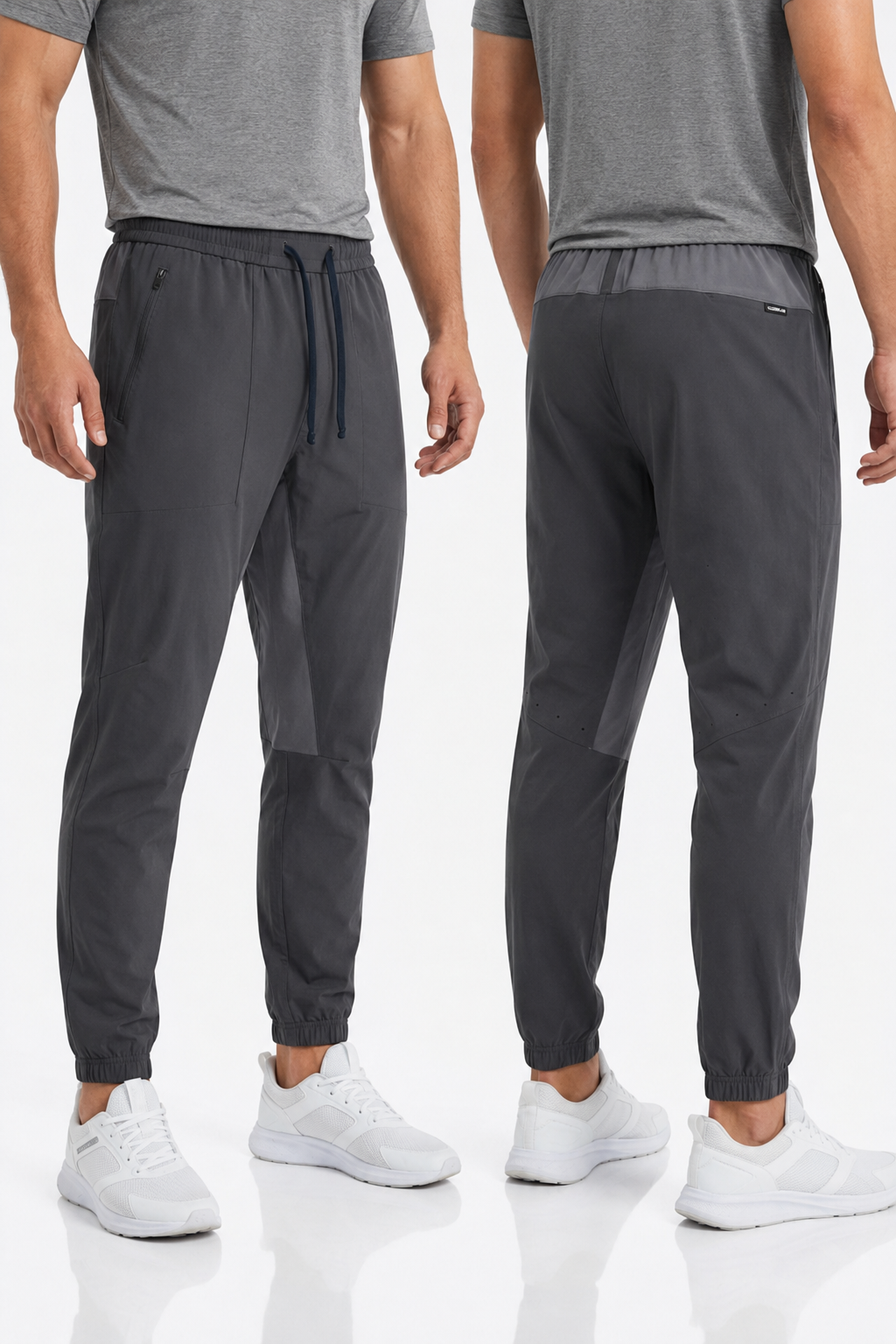 Jogger Homme Gris Technique