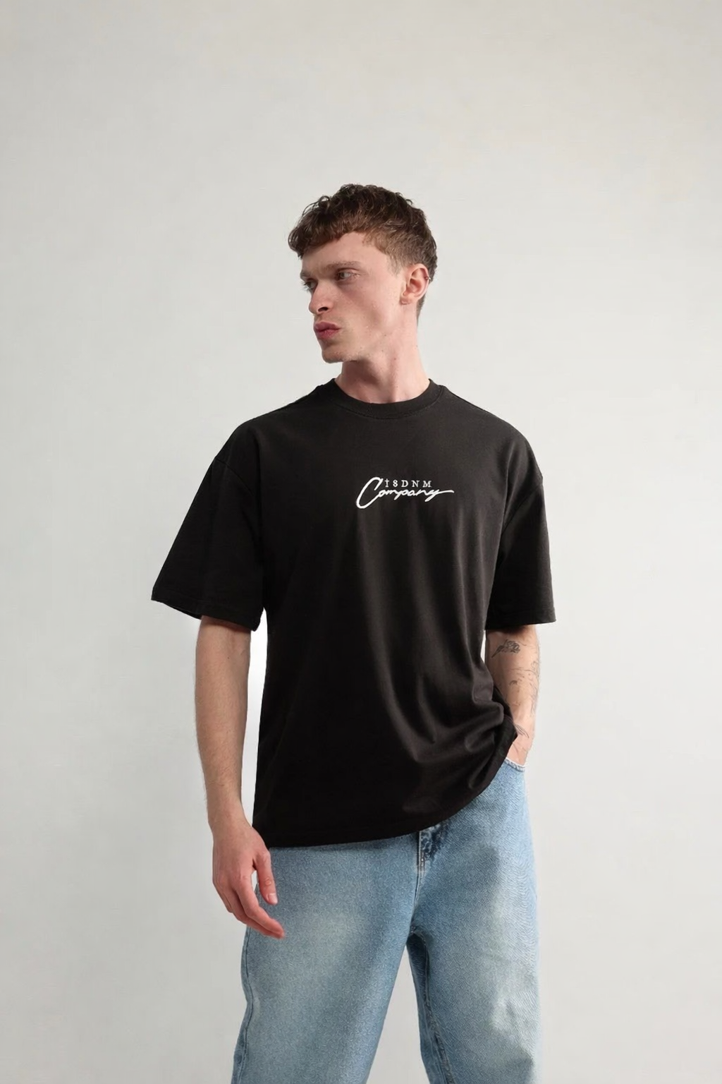 T-shirt oversize brodé