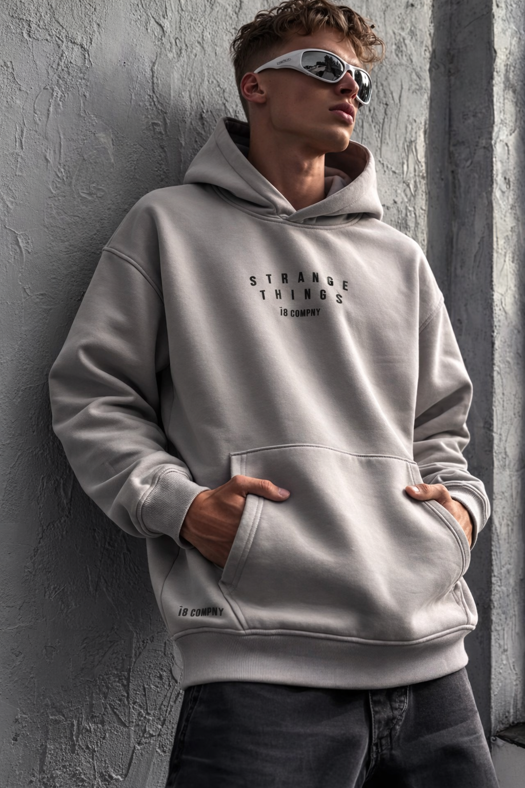 Sweat à capuche imprimé