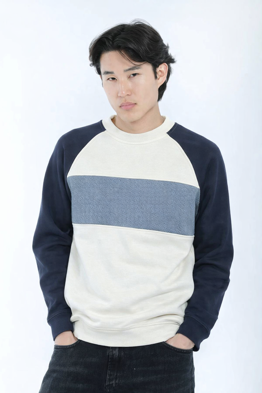 Sweat Bicolore Homme