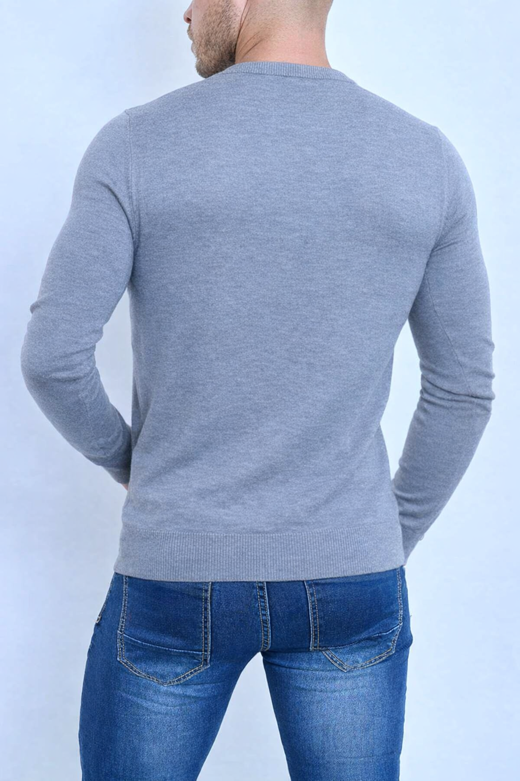 Pull col rond homme fashion