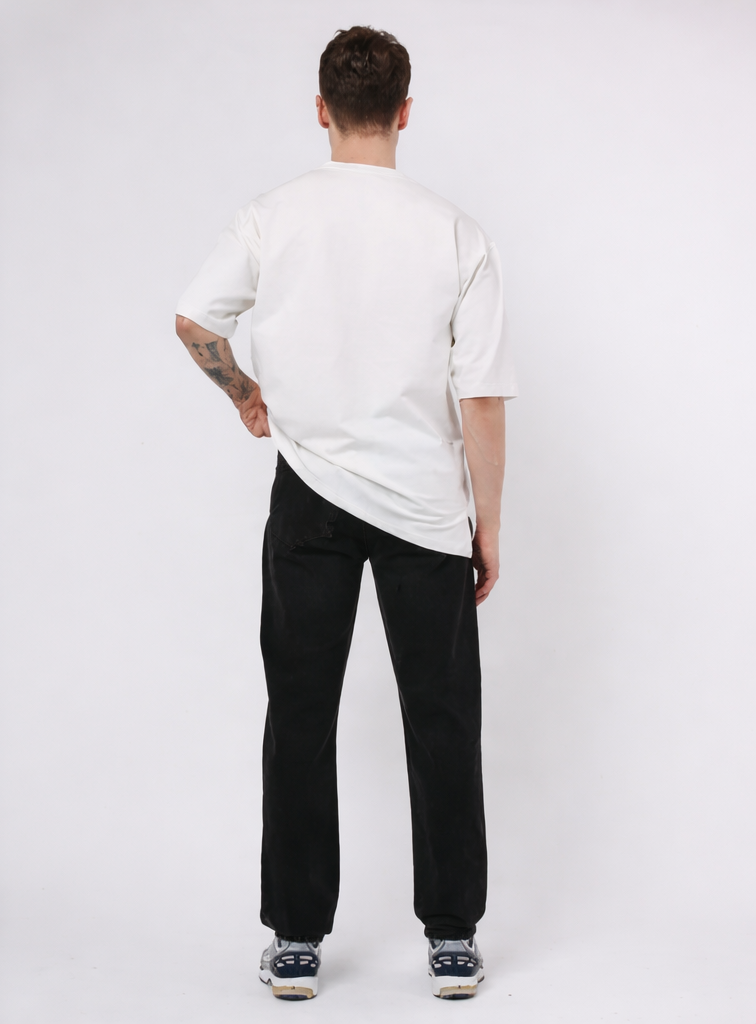 Jean Homme coupe droite – Noir