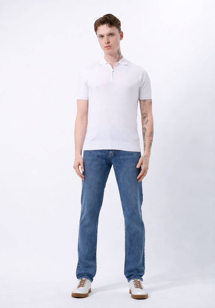 Jean Homme Regular Fit Style Vintage