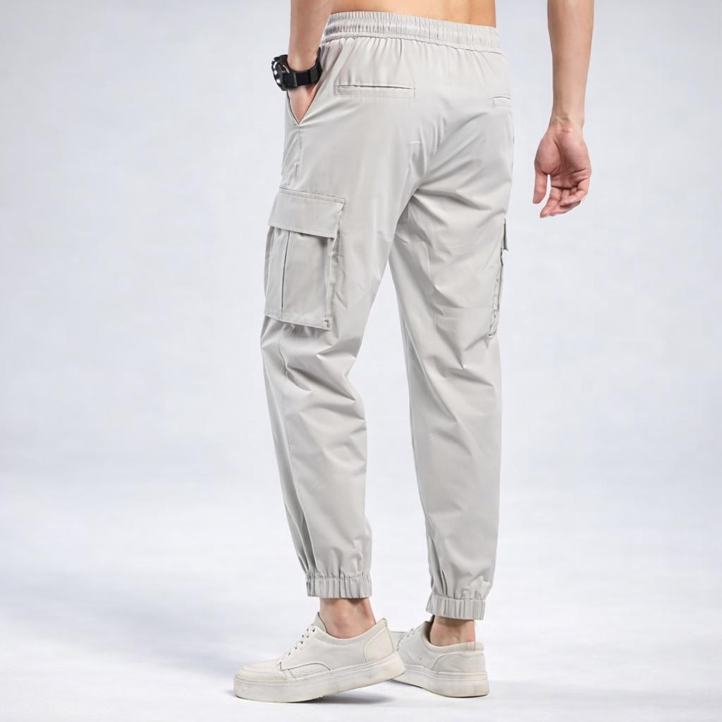 Pantalon Cargo Jogger gris Homme
