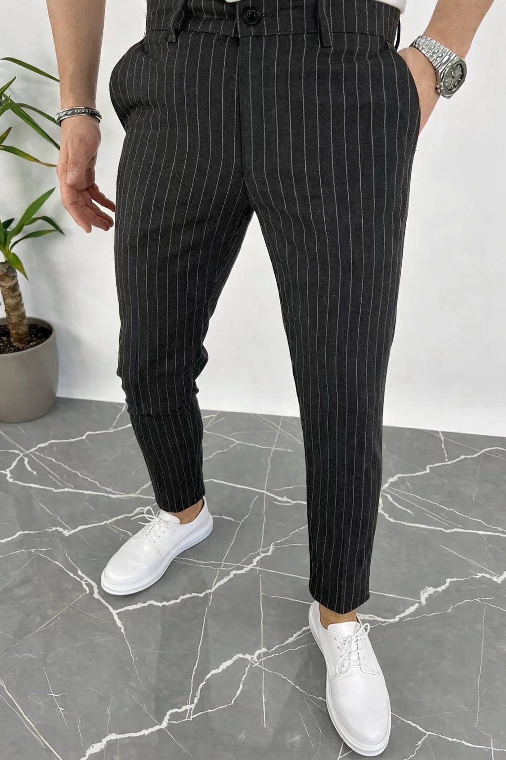Pantalon confortable noir