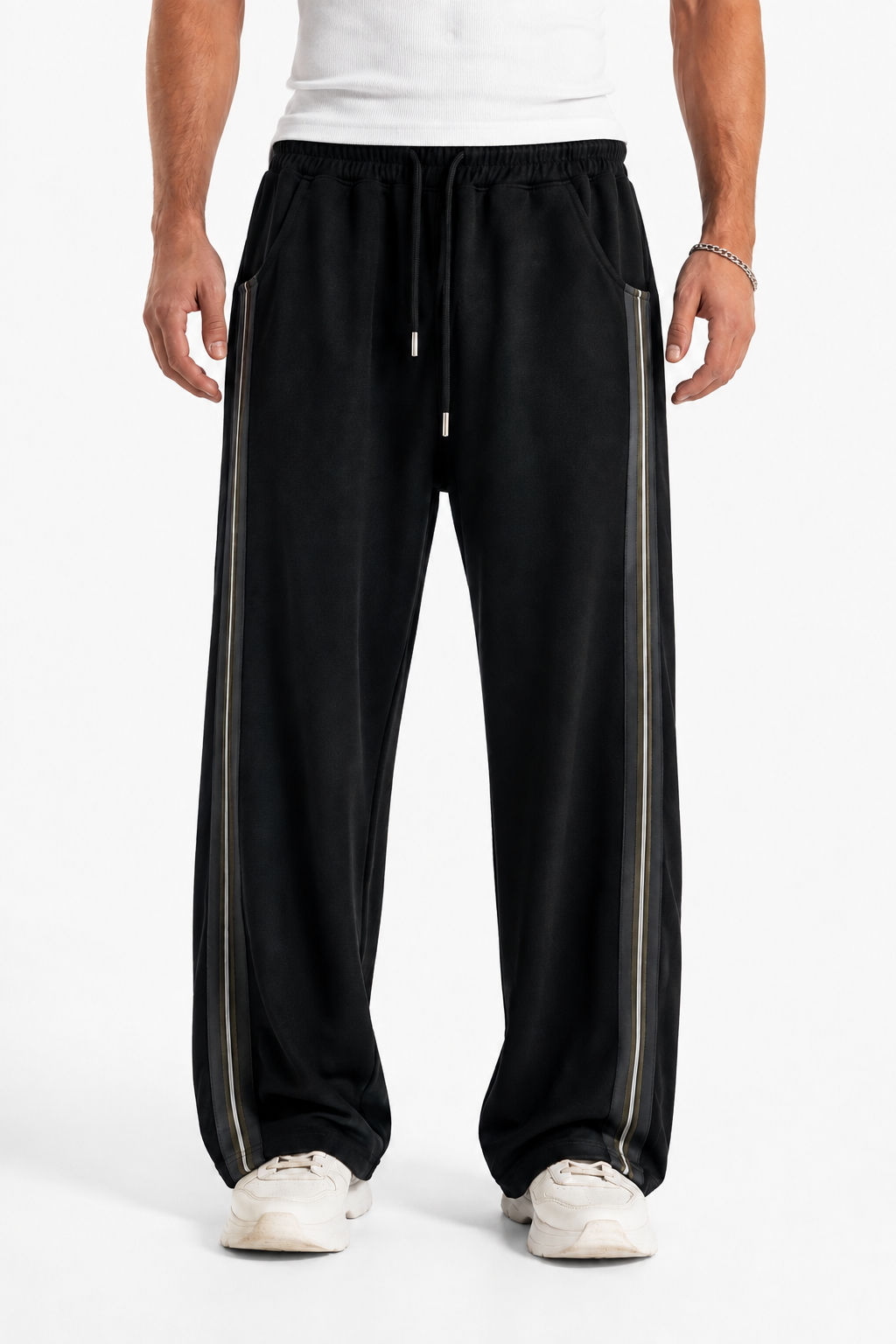 Pantalon jogging homme noir