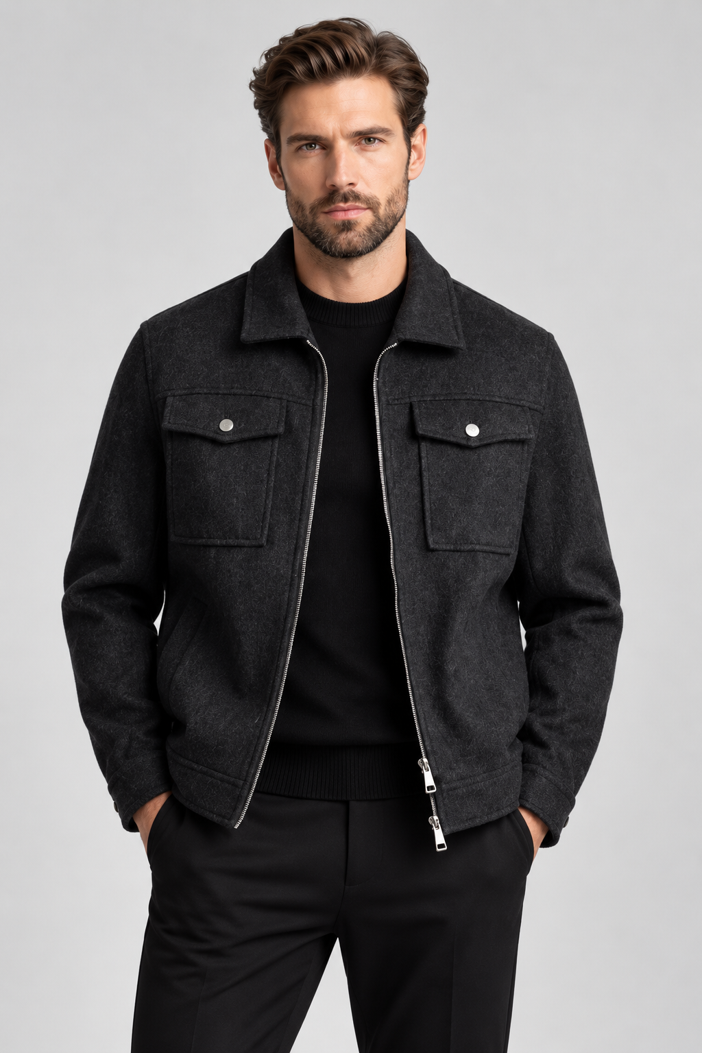 Blouson Homme Noir