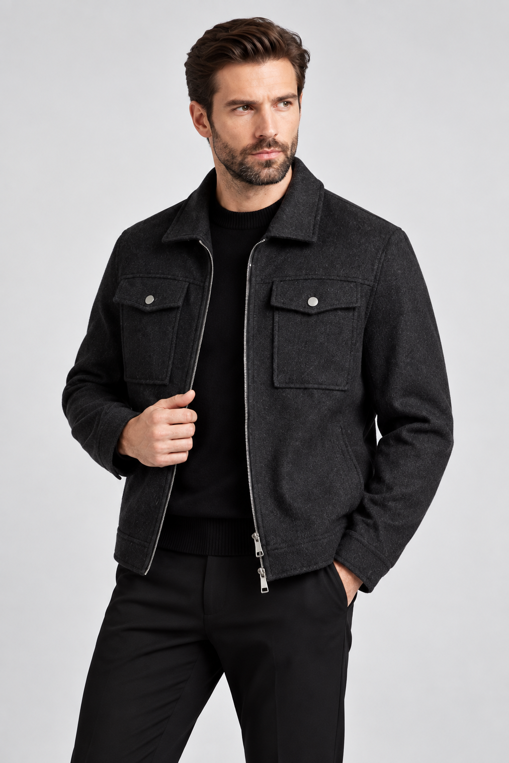Blouson Homme Noir
