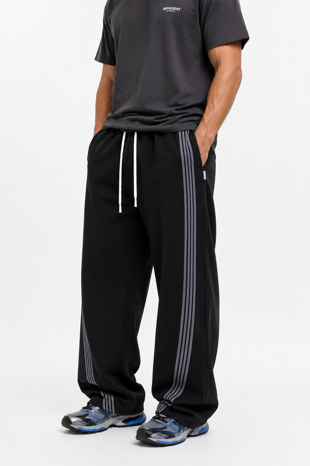 Pantalon jogging homme noir