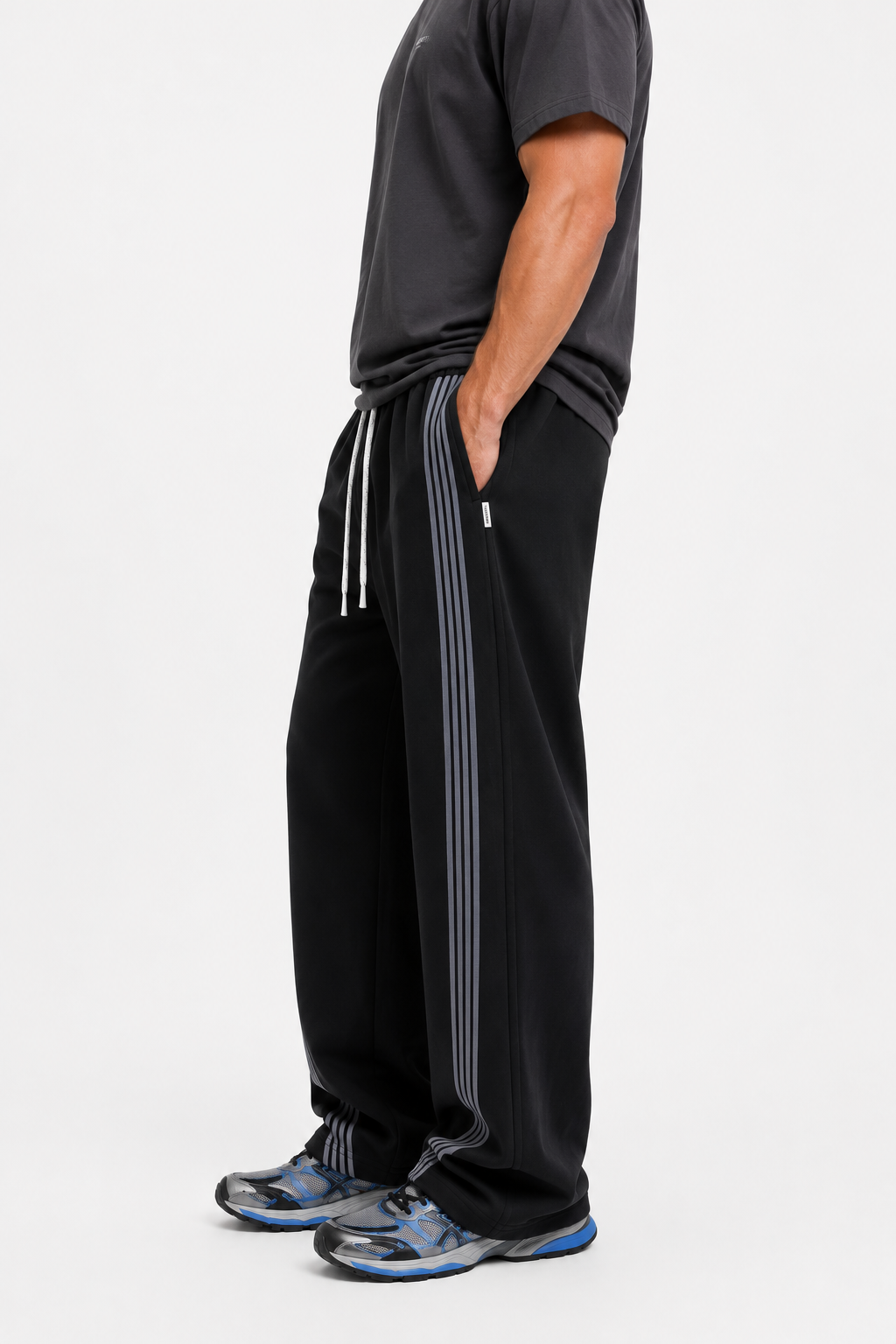 Pantalon jogging homme noir