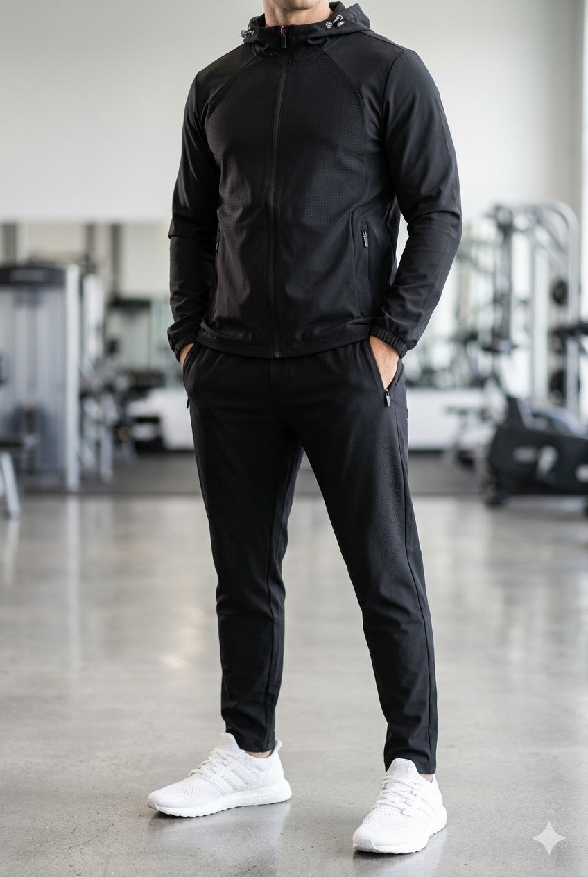 Ensemble training homme noir