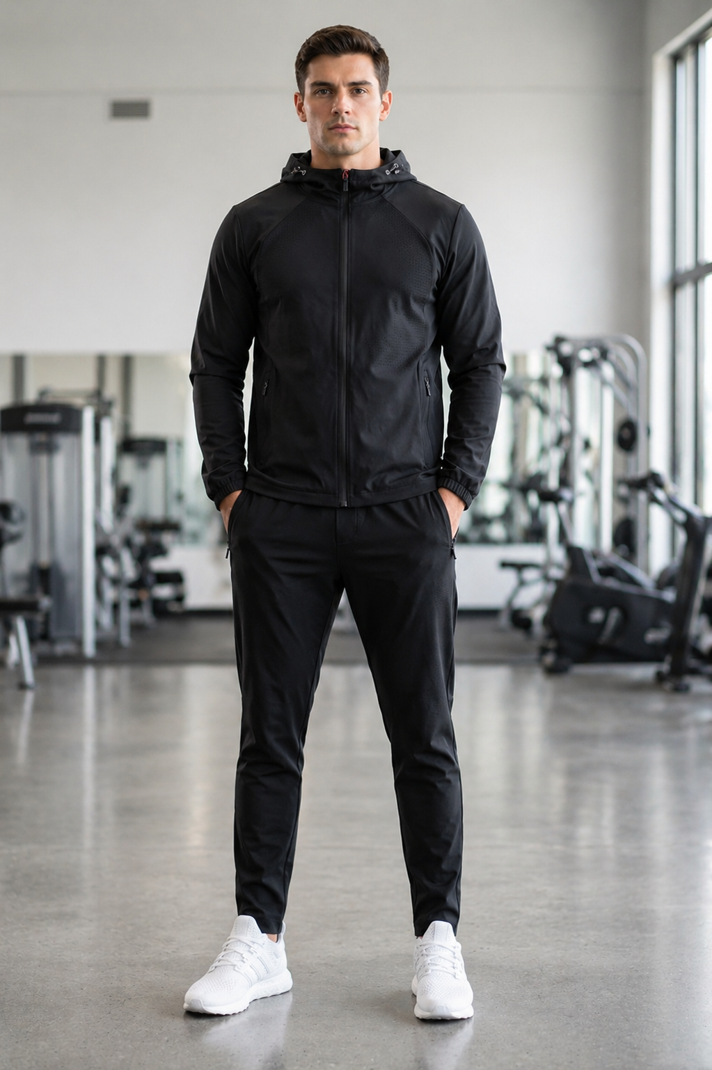 Ensemble training homme noir