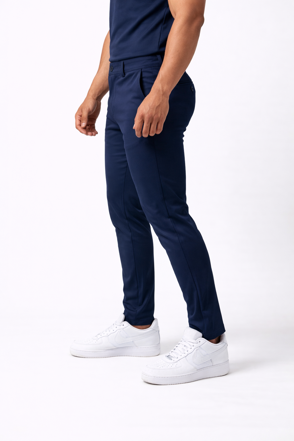 Pantalon homme slim Marine
