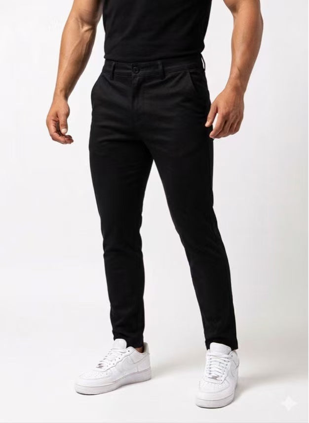 Pantalon homme slim Noir