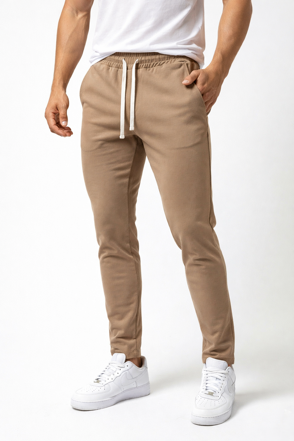 Pantalon Jogger Homme Camel