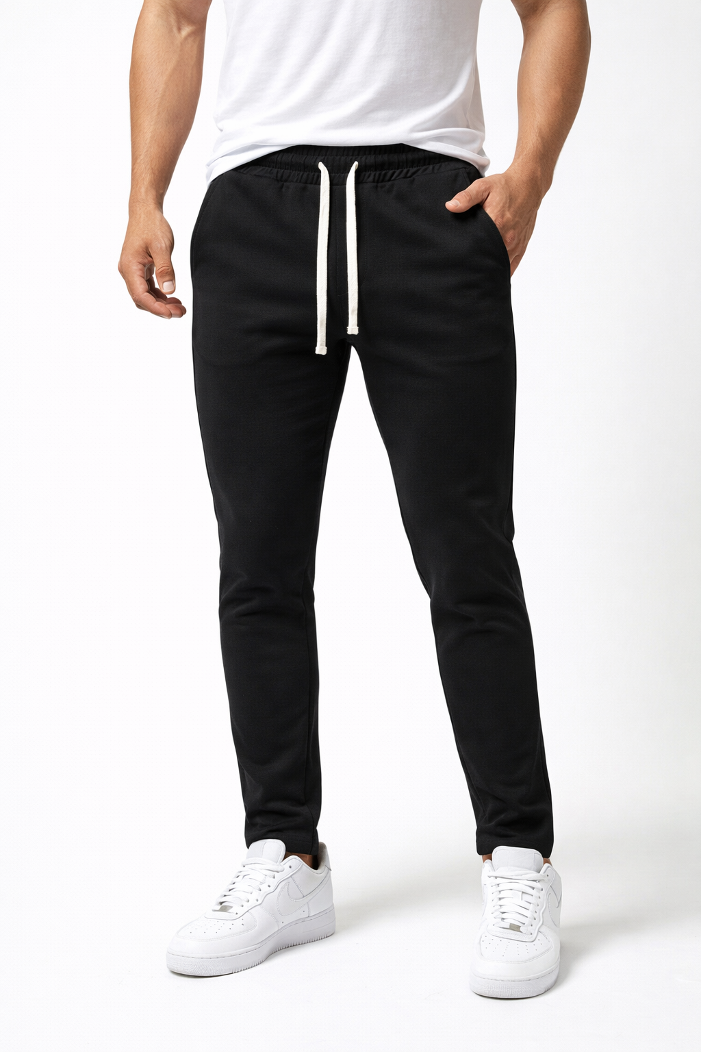Pantalon Jogger Homme Noir