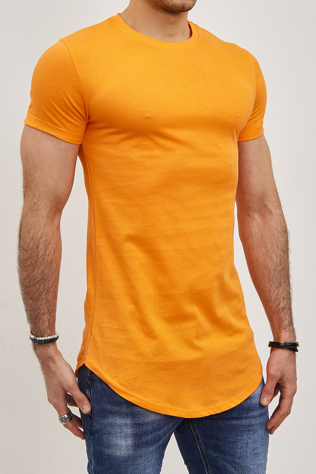 T-shirt Uni  Homme – Slim Fit Moderne