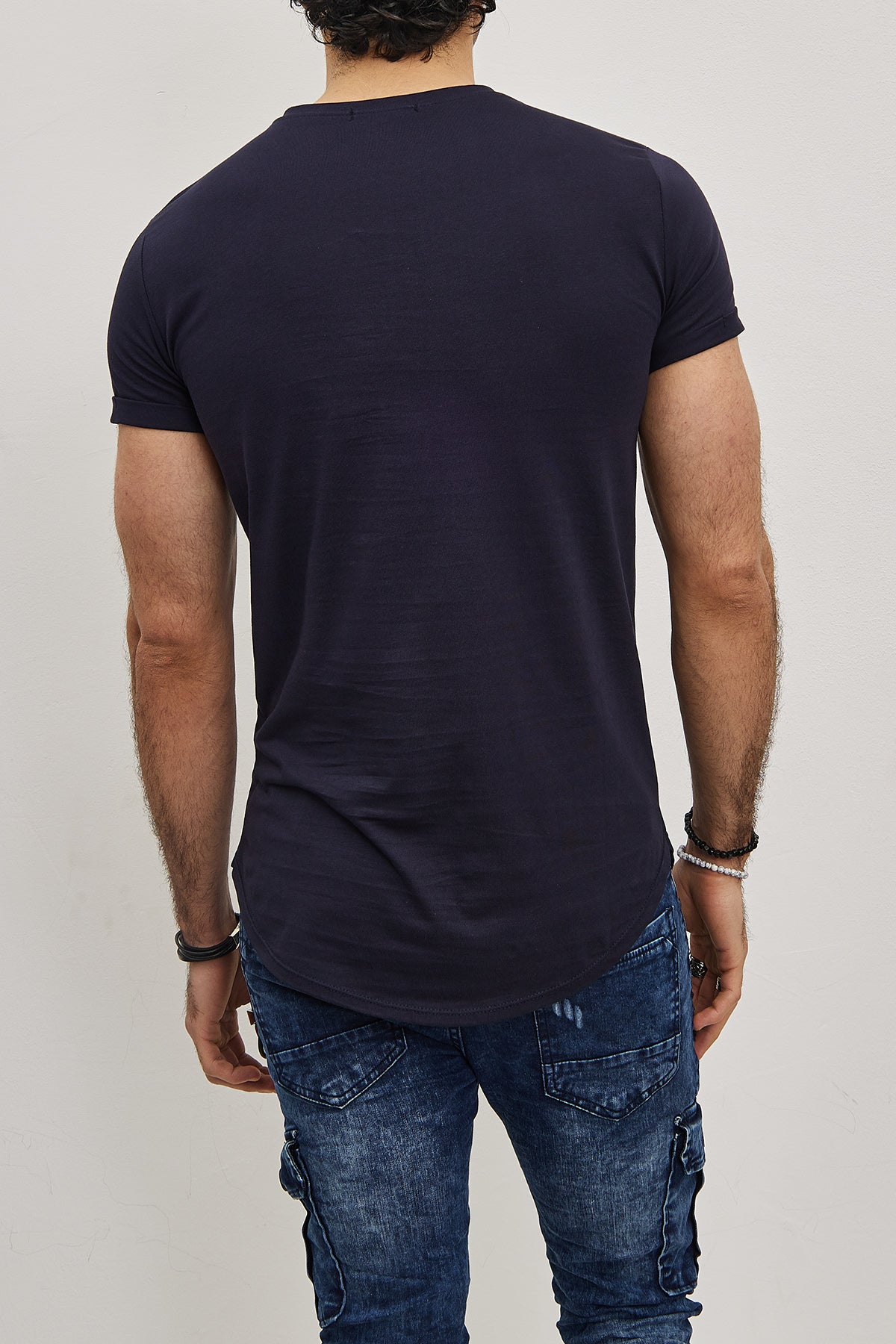 T-shirt Uni  Homme – Slim Fit Moderne
