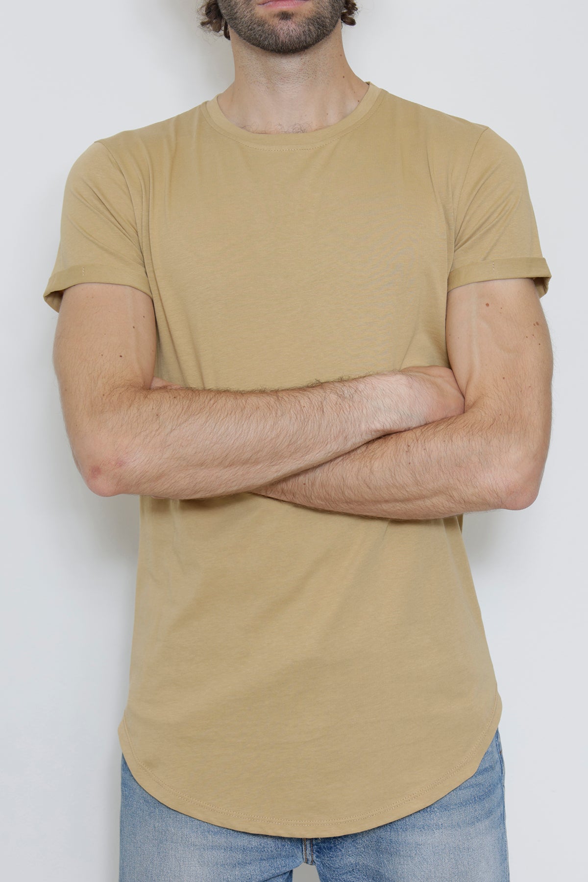 T-shirt Uni  Homme – Slim Fit Moderne