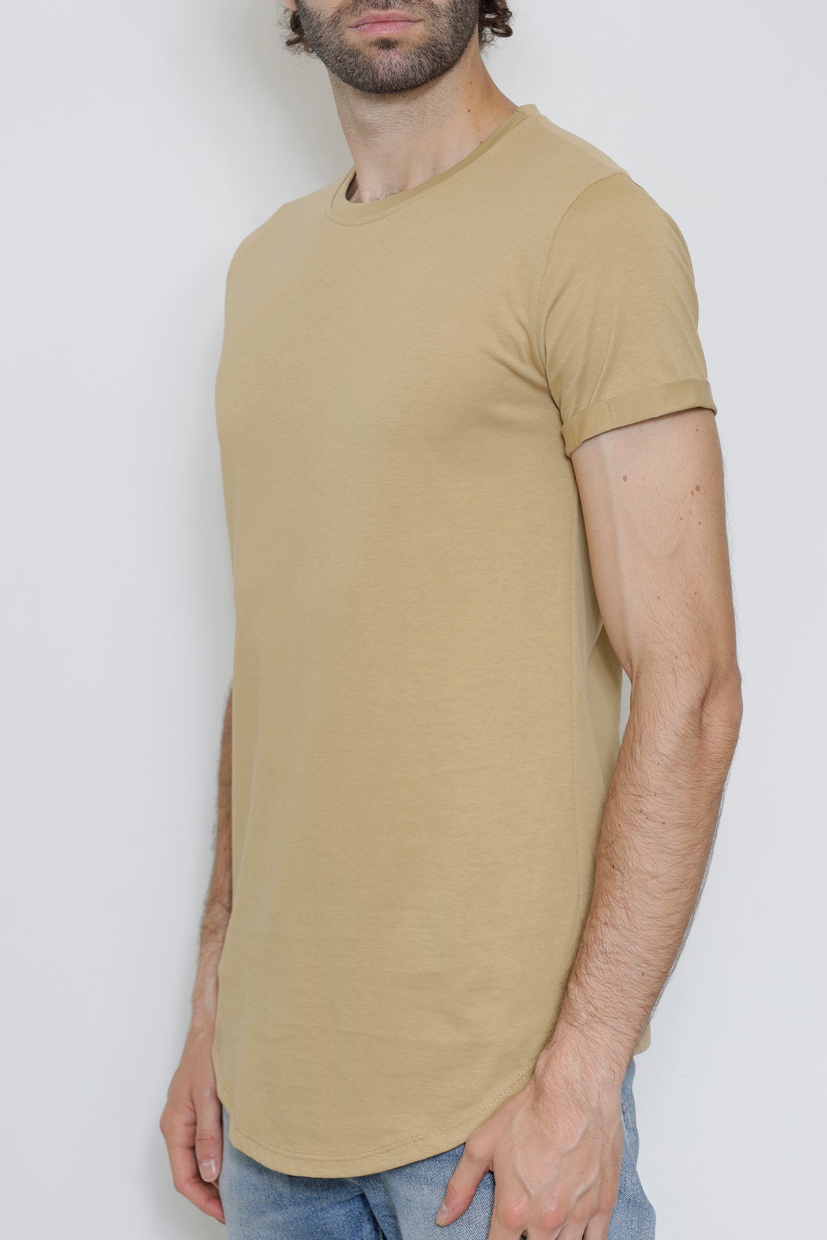 T-shirt Uni  Homme – Slim Fit Moderne
