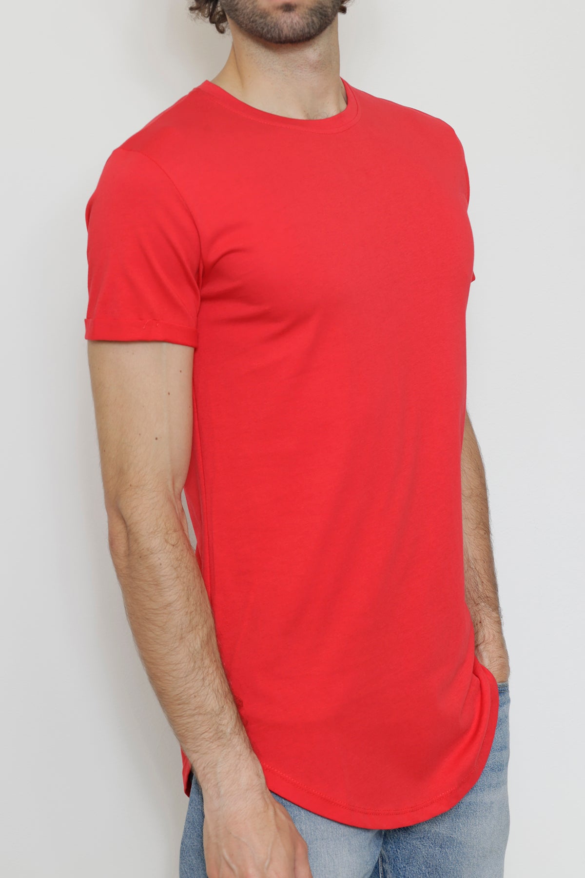 T-shirt Uni  Homme – Slim Fit Moderne