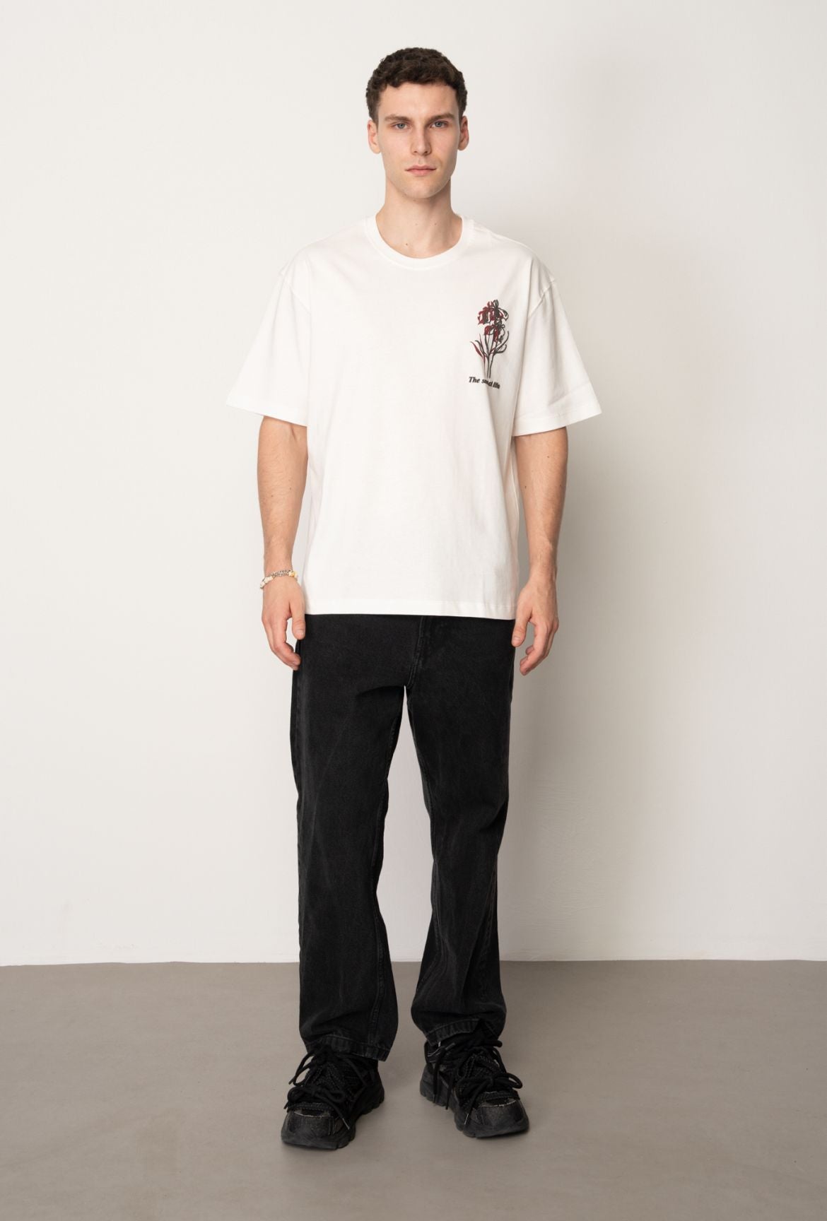 T-shirt Oversize Design Floral