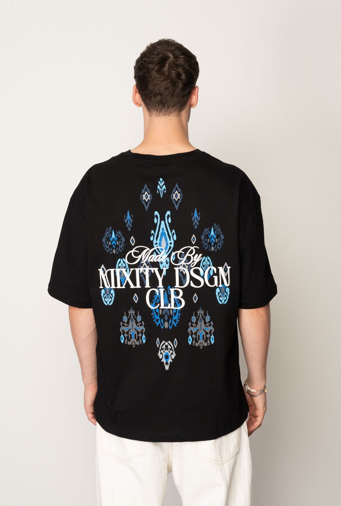 T-shirt Oversize "Mixity DSGN Club" – Motifs Orientaux