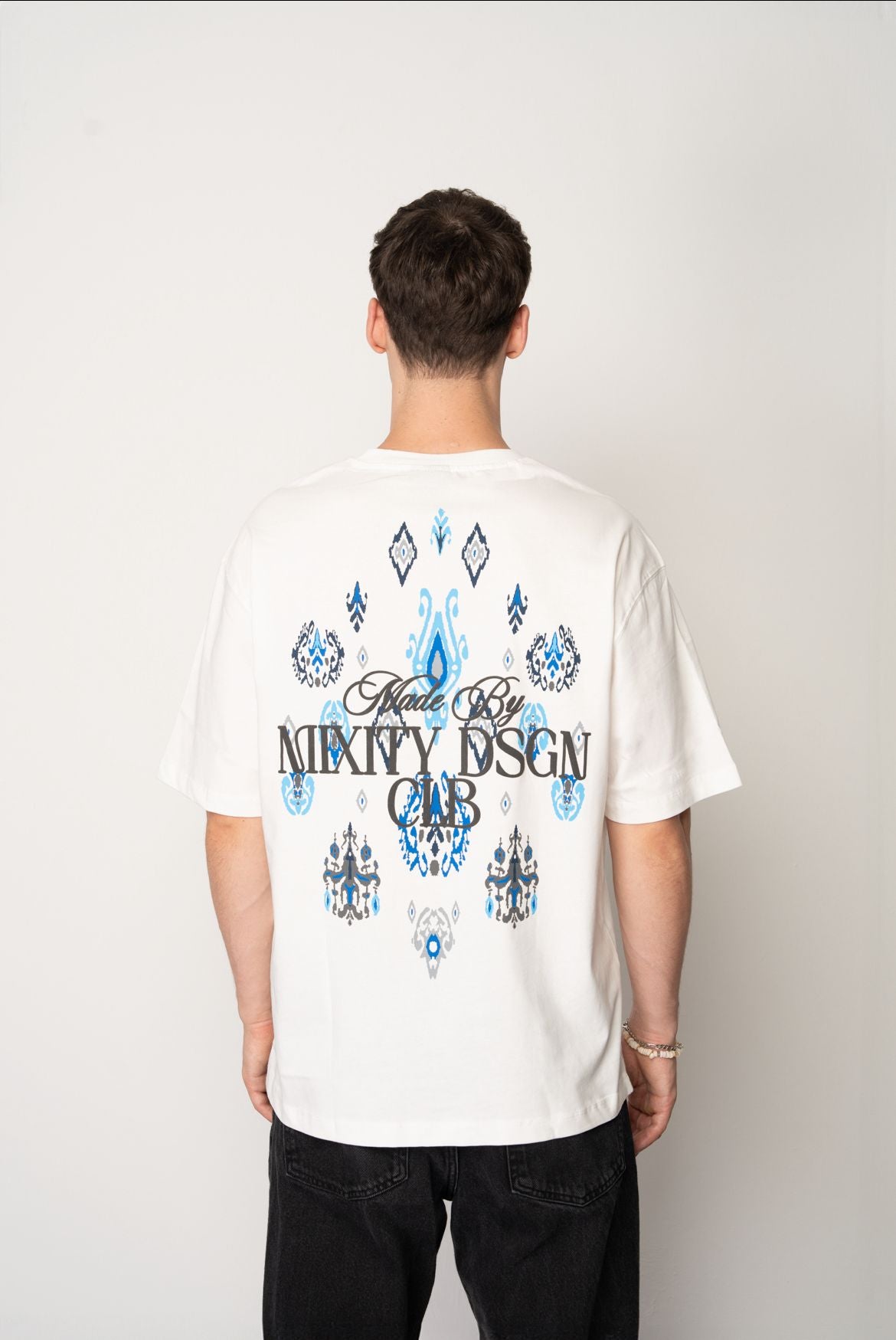 T-shirt Oversize "Mixity DSGN Club" – Motifs Orientaux