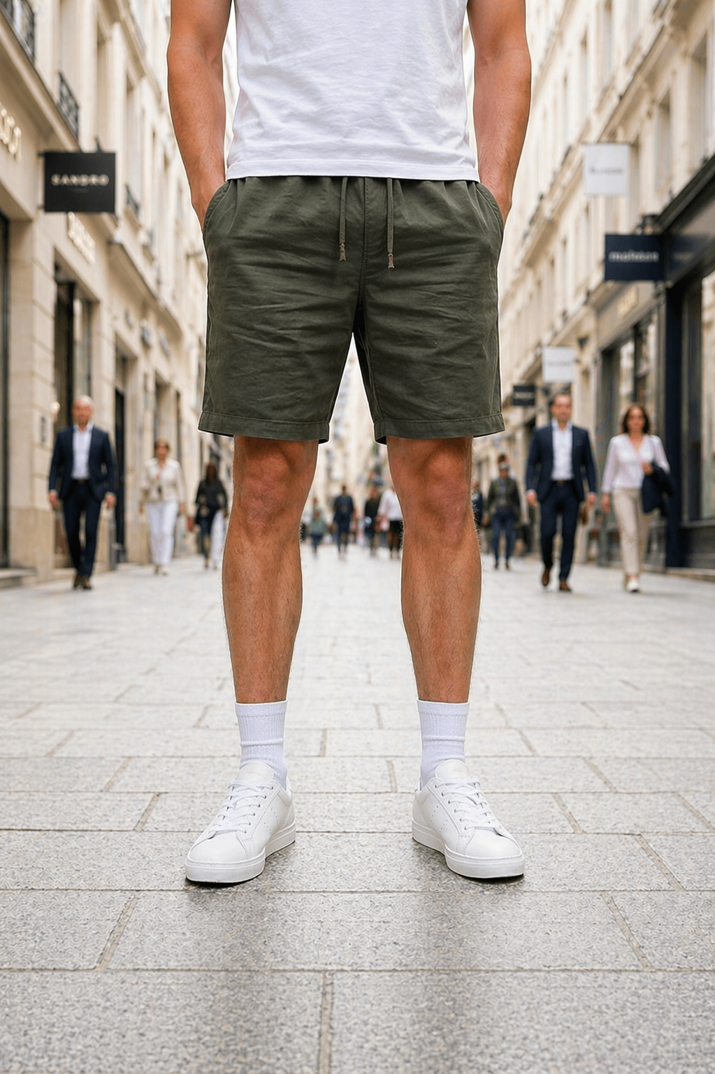 Short léger KAKI
