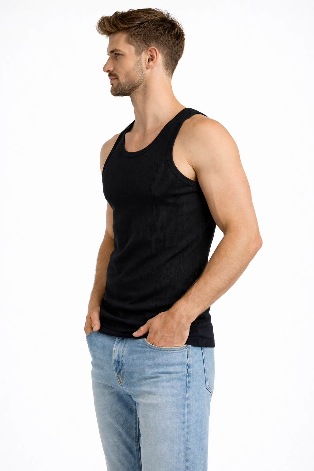Débardeur Homme Noir
