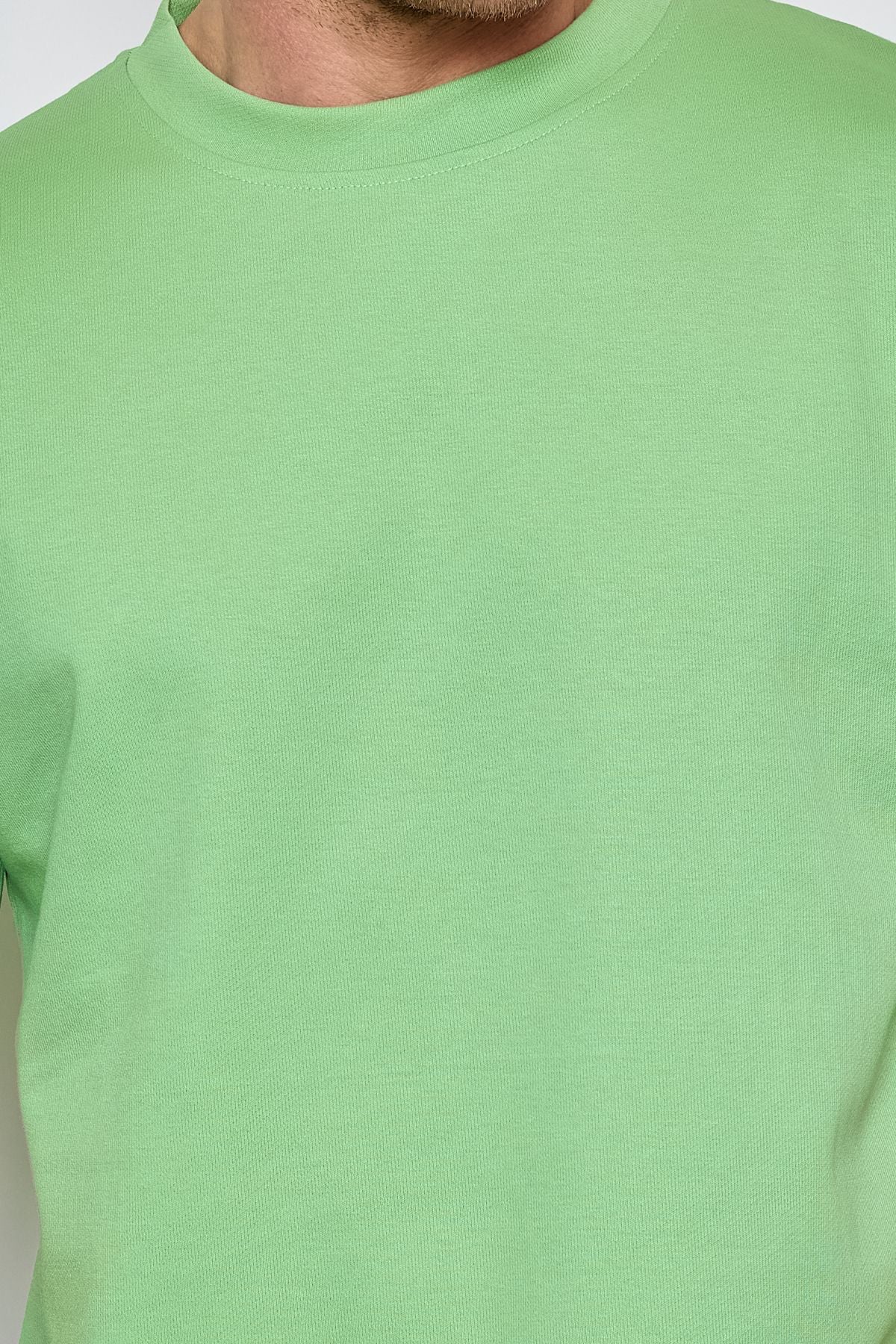 T-shirt style oversized vert homme