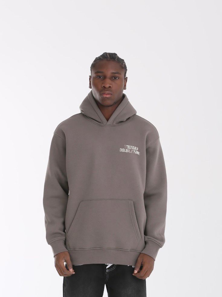 Sweat gris fonce avec motif